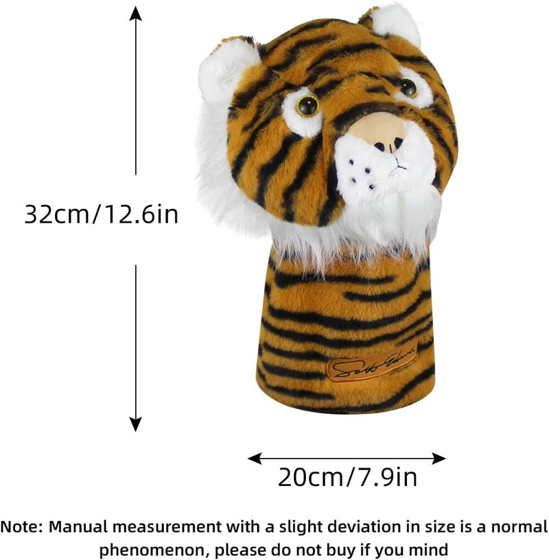 Scott Edward Golf Club Cover Fit Well for Driver or Fairway Wood Golf Club, Funny Cute Animal Design Soft Functional Golf Headcover Stylish Protection for Your Clubs for Men and Women - Image 3